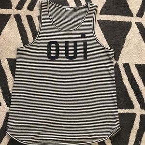 Clare Vivier oui striped tank